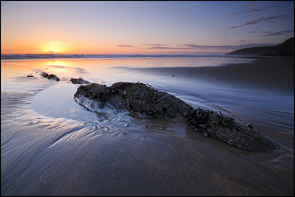 Sandy Mouth Sunset
