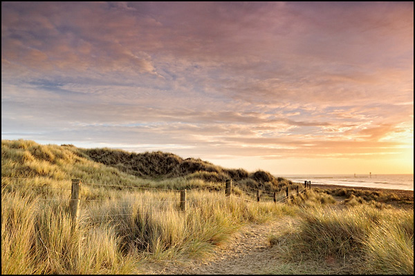Sunrise amongst the dunes